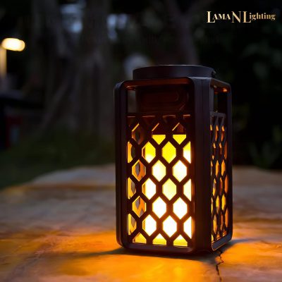 Darvaza - Đèn LED Ngoài Trời Hiệu Ứng Ngọn Lửa tích hợp loa