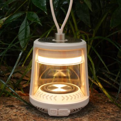 Etoilee - Đèn cắm trại chống nước tích hợp loa bluetooth