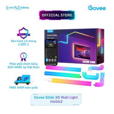 Govee Glide RGBIC 3D Wall Light H6062